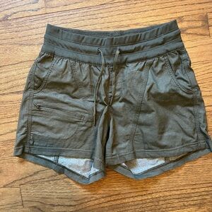 Women's Olive Green Shorts
